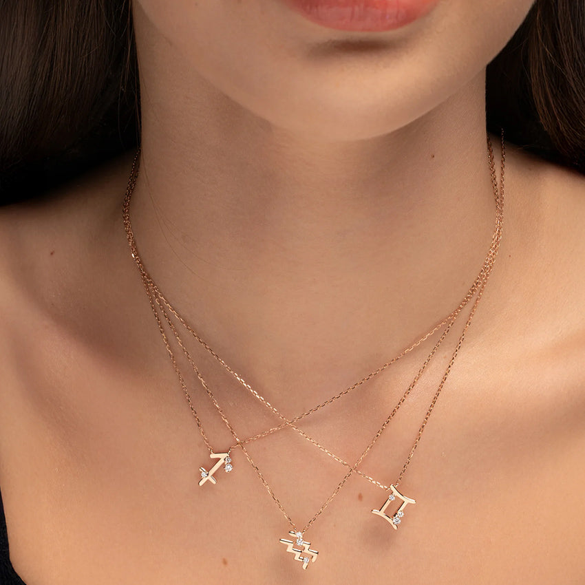 Sol et Terre Zodiac Pendant Sagittarius Necklace