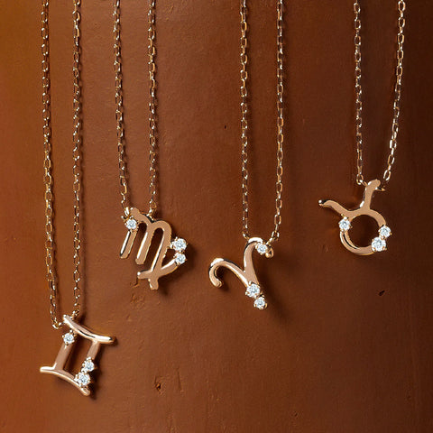 Sol et Terre Zodiac Virgo Necklace