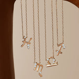 Sol et Terre Zodiac Pendant Pisces Necklace