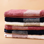 Single Set Sunny Bloom Navy Towel