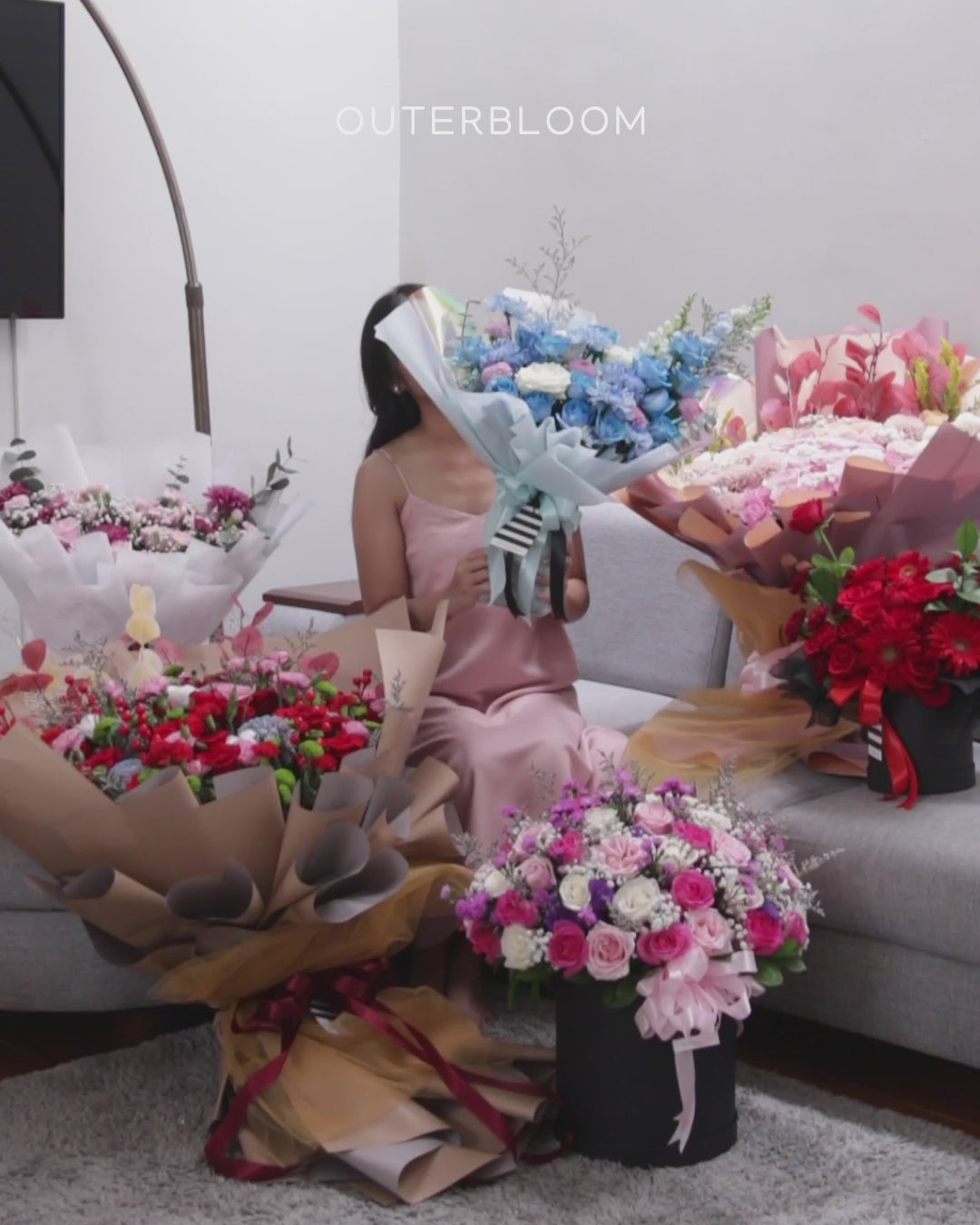 Blue Valentine Bouquet