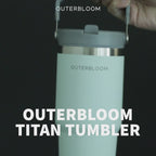 Outerbloom Personalized  Tumbler Titan Light Cyan - 500 mL