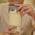 Outerbloom Personalized  Tumbler Titan Creamy Beige - 500 mL