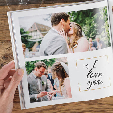 Custom Printing Photobook Happily Married