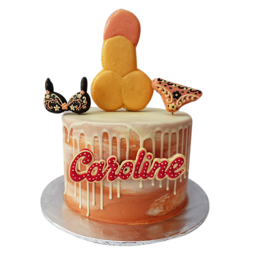 Le Sucre Man Gone Wild Cake