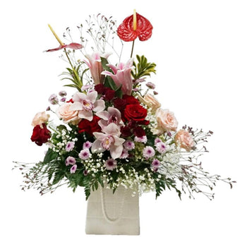 Rose Dancing Cloud Luxury in Vase
