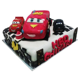 Lightning Cars Cake