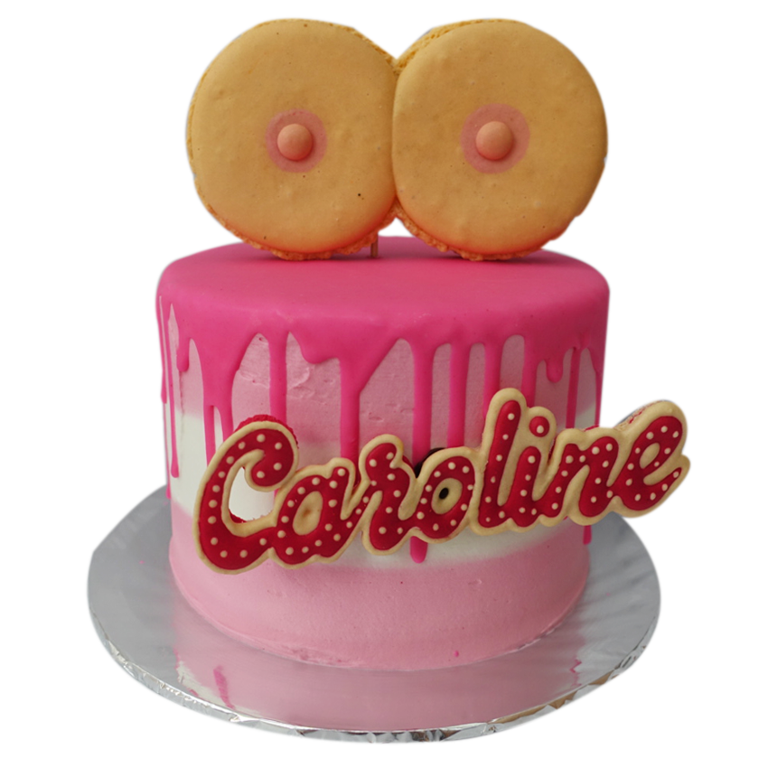 Le Sucre Peek a Boob Cake