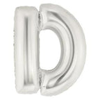 Silver Alphabet Foil Balloon A-Z
