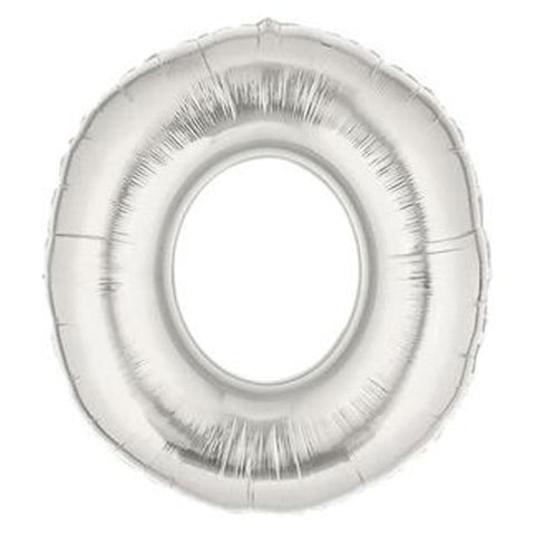 Silver Alphabet Foil Balloon A-Z