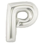 Silver Alphabet Foil Balloon A-Z