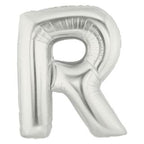 Silver Alphabet Foil Balloon A-Z