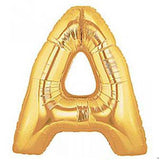 Gold Alphabet Foil Balloon A-Z