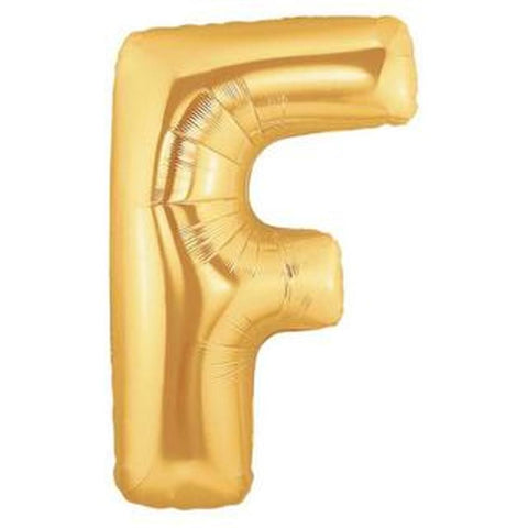 Gold Alphabet Foil Balloon A-Z