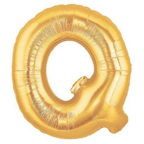 Gold Alphabet Foil Balloon A-Z