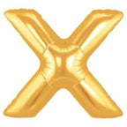 Gold Alphabet Foil Balloon A-Z