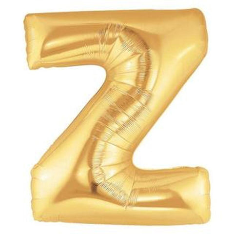 Gold Alphabet Foil Balloon A-Z