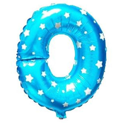 Blue Alphabet Foil Balloon A-Z