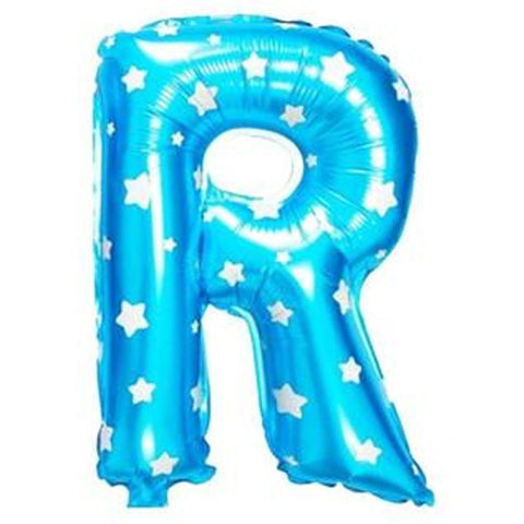 Blue Alphabet Foil Balloon A-Z