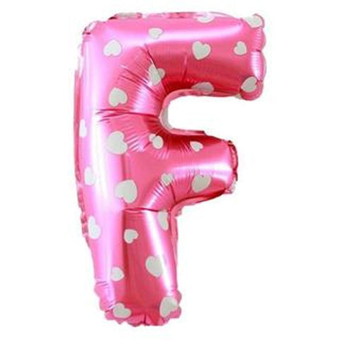 Pink Alphabet Foil Balloon A-Z