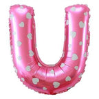 Pink Alphabet Foil Balloon A-Z