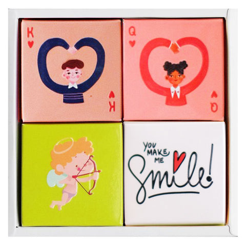 Outerbloom Letter Box Chocolate King And Queen 2x2