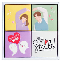 Outerbloom Letter Box Chocolate Sweet Couple 2x2