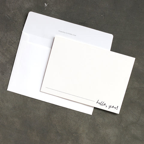 Outerbloom Cardkit Hello, You!