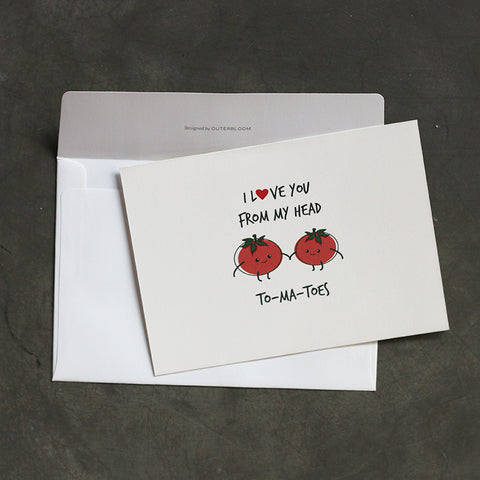 Outerbloom Cardkit I Love You To-Ma-Toes