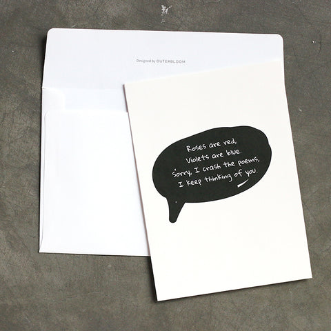 Outerbloom Cardkit Love Poems