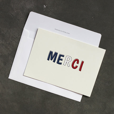 Outerbloom Cardkit Merci