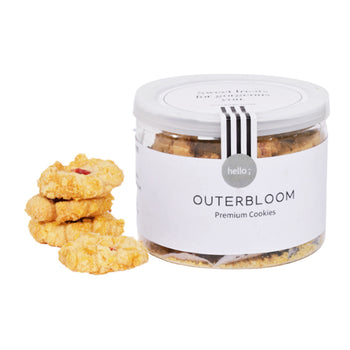 Outerbloom Hampers Crunchy Jam Cookies - 125 gr