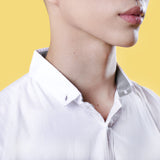 Menssentials Embroidered White Shirt