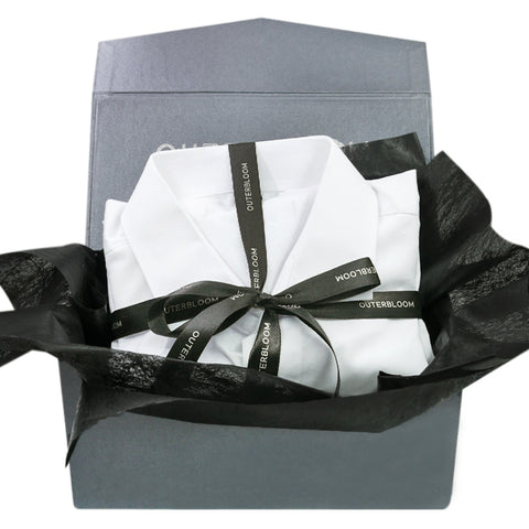 Menssentials Embroidered White Shirt