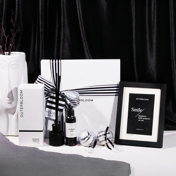 Outerbloom Evergreen Monochrome Classic Hampers
