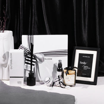 Outerbloom Evergreen Monochrome Deluxe Hampers