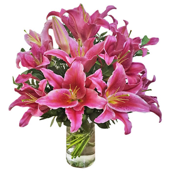 Lilies Bouquet in Vase