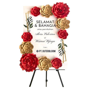 Freya Paper Flower Board