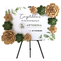 Terabithia Paper Flower Board