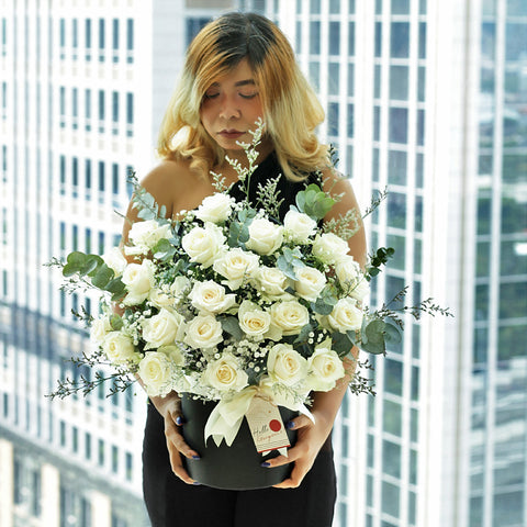 White Elysian Bloom Box