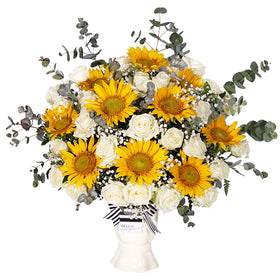 Love & Sunshine in Vase