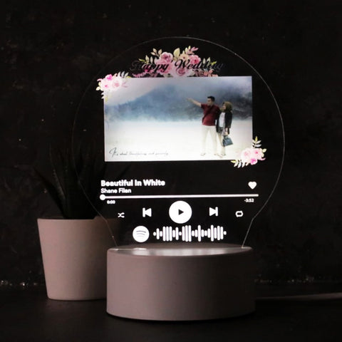 Outerbloom Custom Spotify Acrylic Lamp