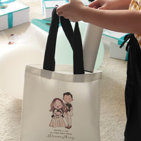 Outerbloom Custom Vogue Canvas Tote Bag