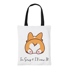 Outerbloom Custom Vogue Canvas Tote Bag