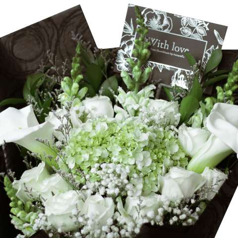 Romantic Universe Elegant Black Bouquet