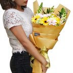 Tropical Sunshine Hand Bouquet