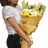 Tropical Sunshine Hand Bouquet