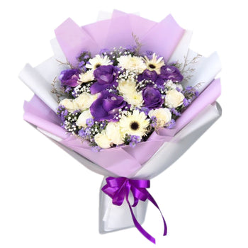 Gambar Wondrous Violet Bouquet Jenis Bunga