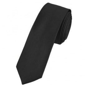 Men's Collection Classic Neck Tie - Black