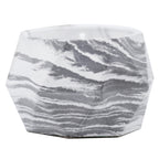 Outerbloom Candle Ocean Groove in Geometric Pot